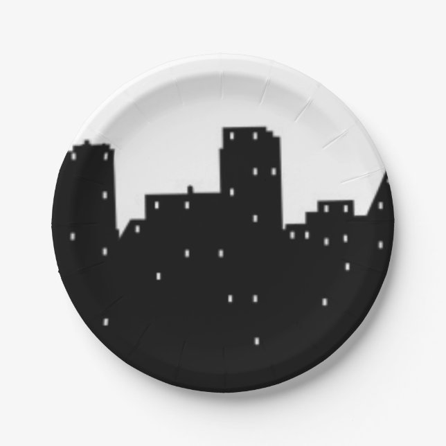 New York City Paper Plate (Front)