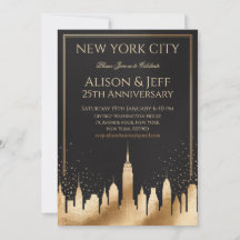 New York City Party Invitation