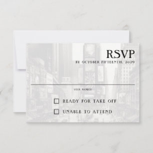 New York City Passport RSVP Card