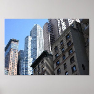 New York City Photography Hi-Rise Architecture NYC Poster