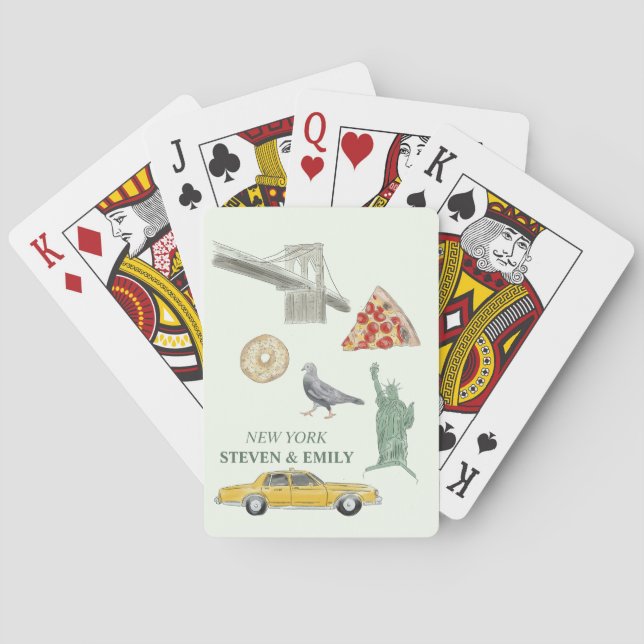 New York City   Playing Cards (Back)
