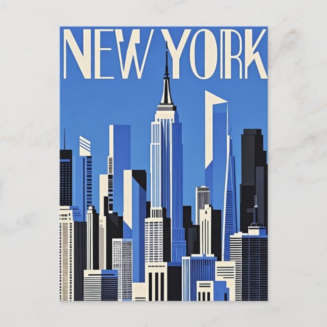New York City Postcard (Front)