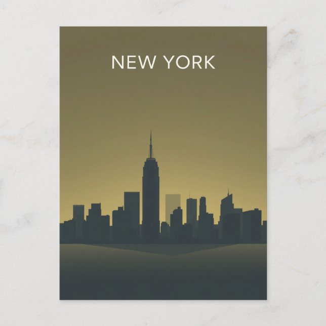 New York City Postcard (Front)