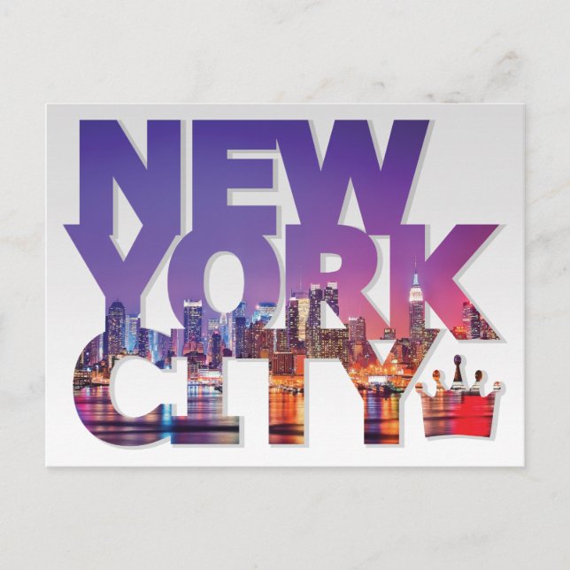 New York City Postcard (Front)