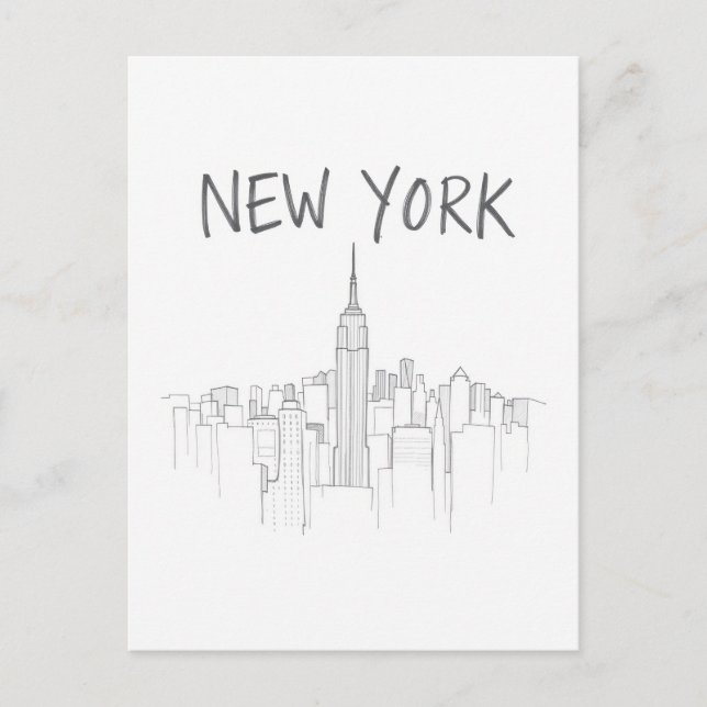 New York City Postcard (Front)