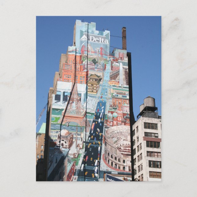 New York City Postcard (Front)