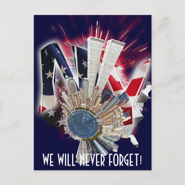 NEW YORK CITY POSTCARD (Front)