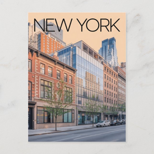 New York City Postcard (Front)
