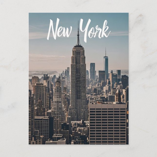 New York City Postcard (Front)