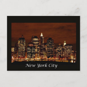 new york city postcard