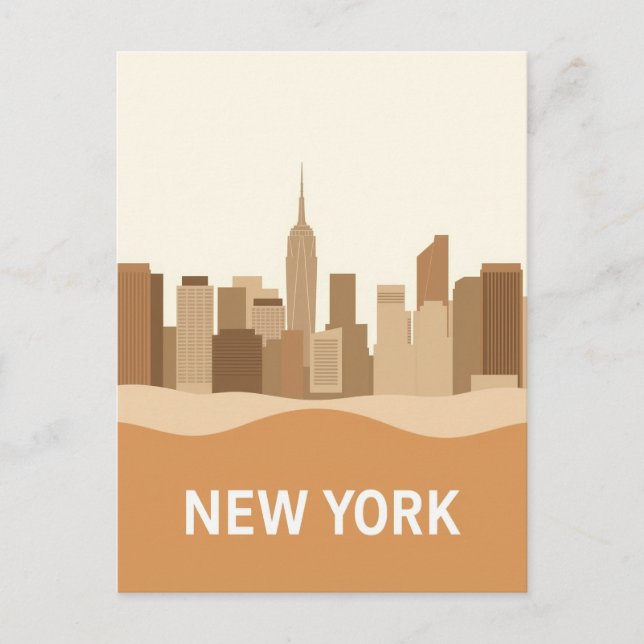New York City Postcard (Front)