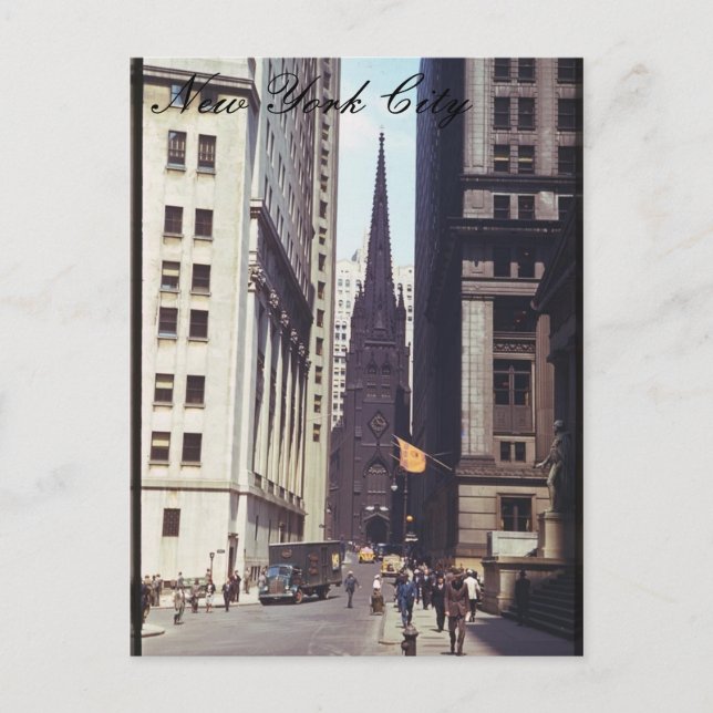 New York City Postcard (Front)