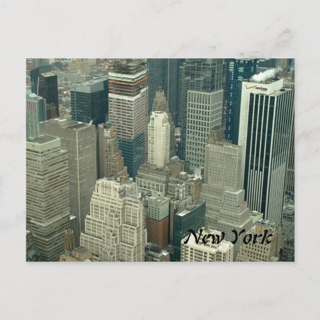 New York City Postcard (Front)