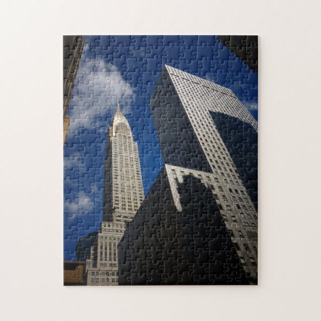 New York City Puzzle -  Chrysler Building (Vertical)
