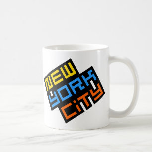New York City Retro Logo Mug