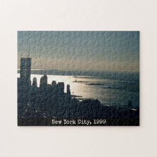 New York City Retro Photo Jigsaw Puzzle