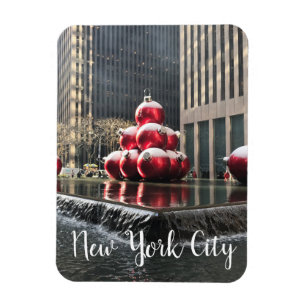 New York City Rockefeller Centre Christmas NYC Magnet