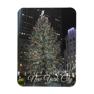 New York City Rockefeller Centre Christmas Tree NY Magnet