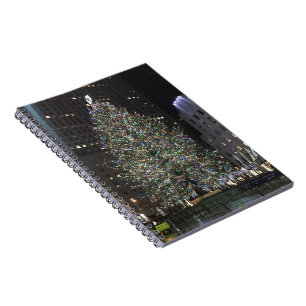 New York City Rockefeller Centre Christmas Tree NY Notebook
