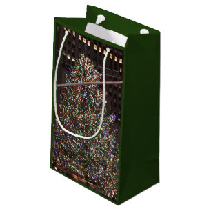 New York City Rockefeller Centre Christmas Tree Small Gift Bag