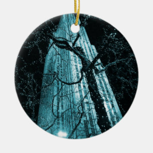 New York City Rockefeller Centre Tree Ceramic Ornament