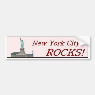 New York City Rocks! Bumper Sticker