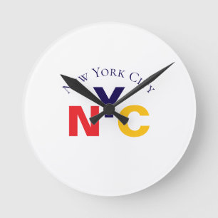 New York City Round Clock