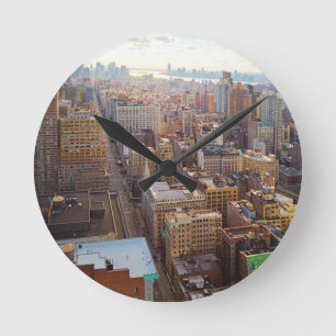 New York City Round Clock