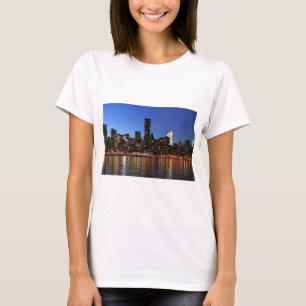 New York City Skyline at Night T-Shirt