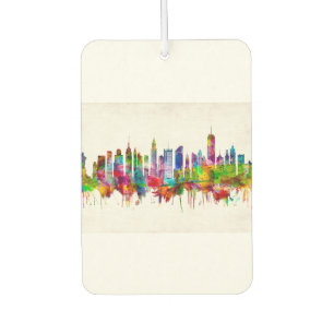 New York City Skyline Car Air Freshener