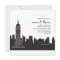 New York City Skyline Cityscape Party Invitation