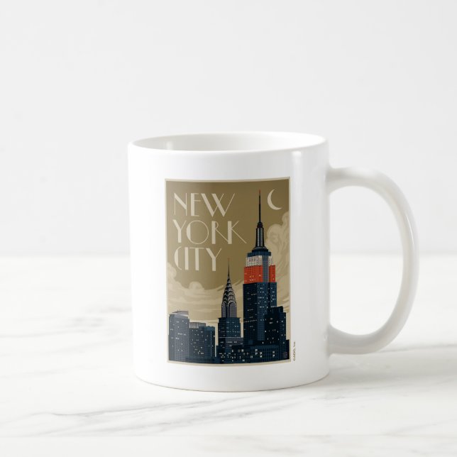 New York City Skyline Coffee Mug (Right)