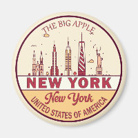New York City Skyline Emblem