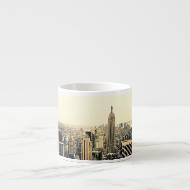 New York City Skyline Espresso Cup (Front)