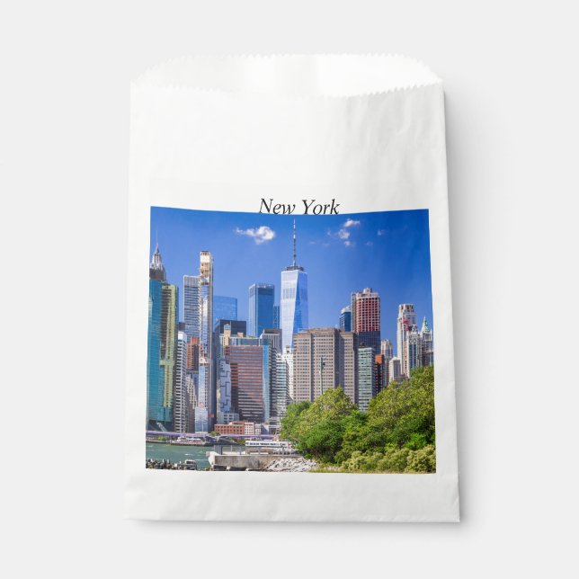 New York city skyline Favour Bag (Front)