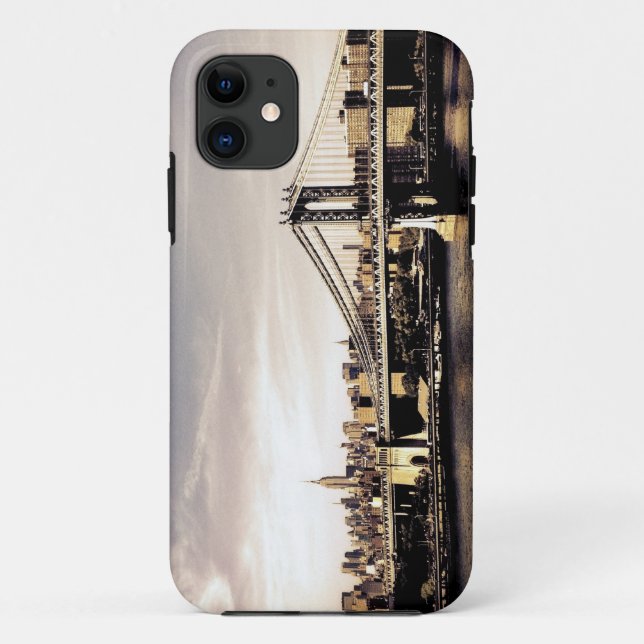 New York City Skyline in the Sunlight Case-Mate iPhone Case (Back)