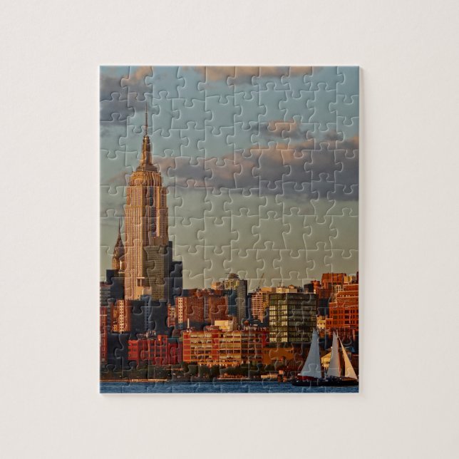 New York City Skyline Jigsaw Puzzle (Vertical)