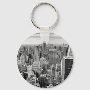 New York City Skyline Key Ring