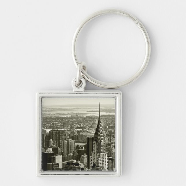 New York City Skyline Key Ring (Front)