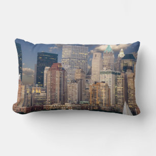 New York City Skyline Lumbar Cushion