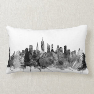 New York City Skyline Lumbar Cushion