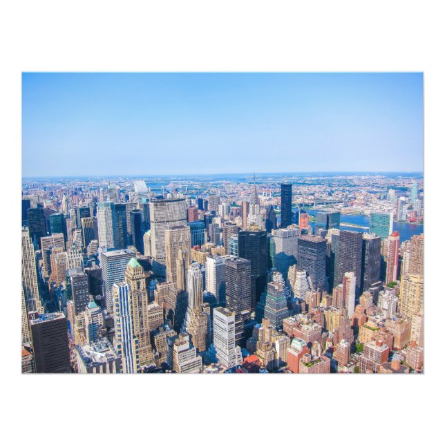 New York City Skyline Photo Building View Of City (Front)