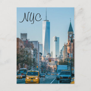 New York City skyline Postcard
