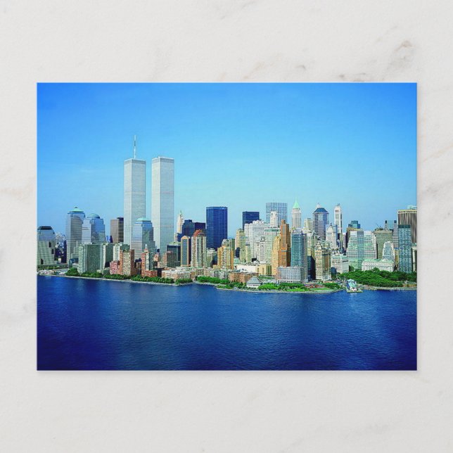 New York City Skyline Postcard (Front)