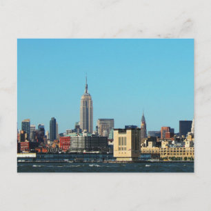 New York City Skyline Postcard