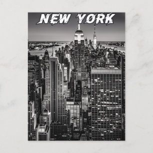New York City Skyline Postcard