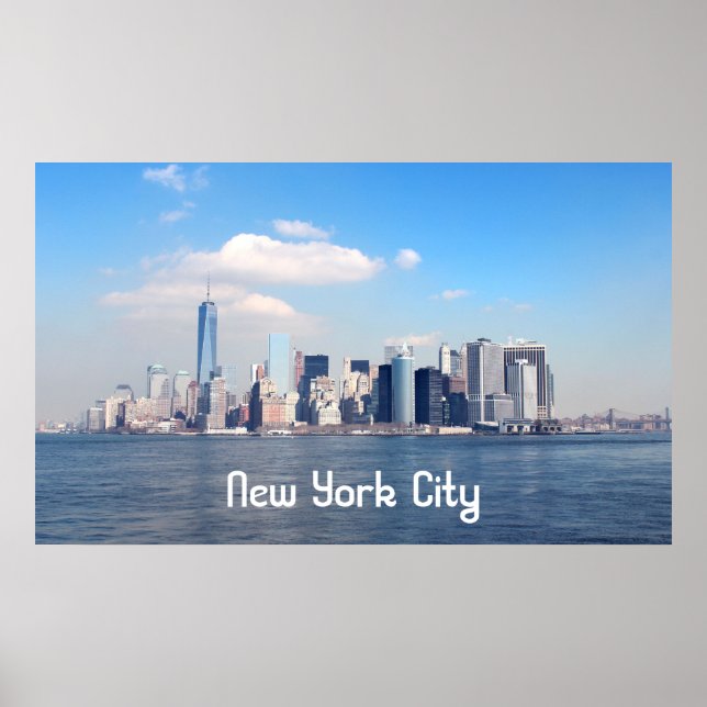 New York City Skyline Poster (Front)