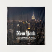 New York City Skyline Poster Template