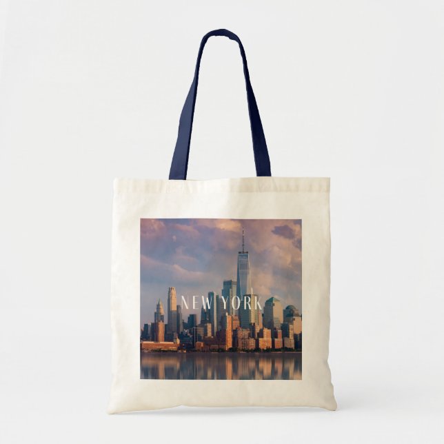 New York City Skyline Tote Bag (Front)
