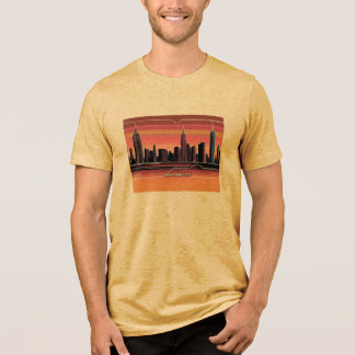 New York City Skyline Tri-Blend Shirt
